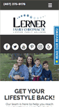 Mobile Screenshot of lernerfamilychiropractic.com